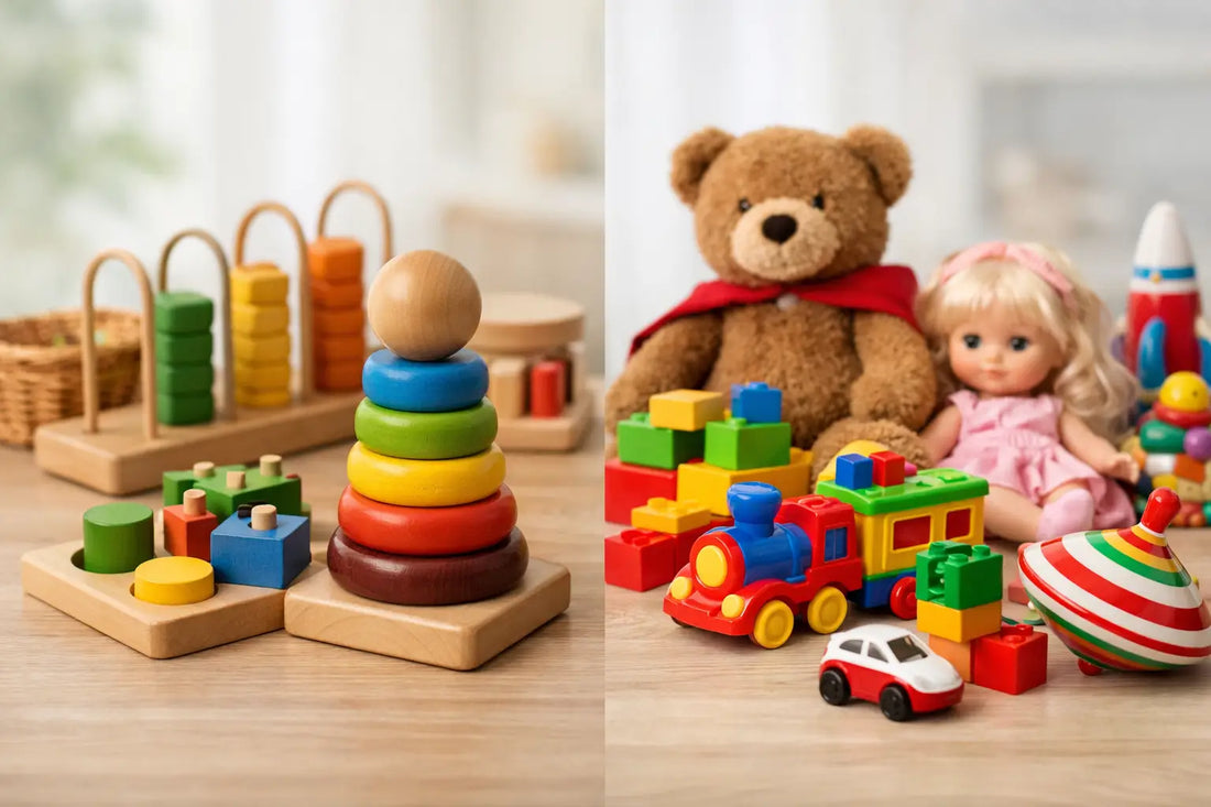 Montessori nebo klasické hračky pro děti?