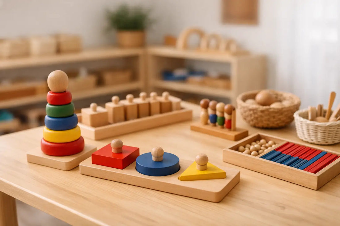 Montessori pomůcky do školky, které dávají smysl