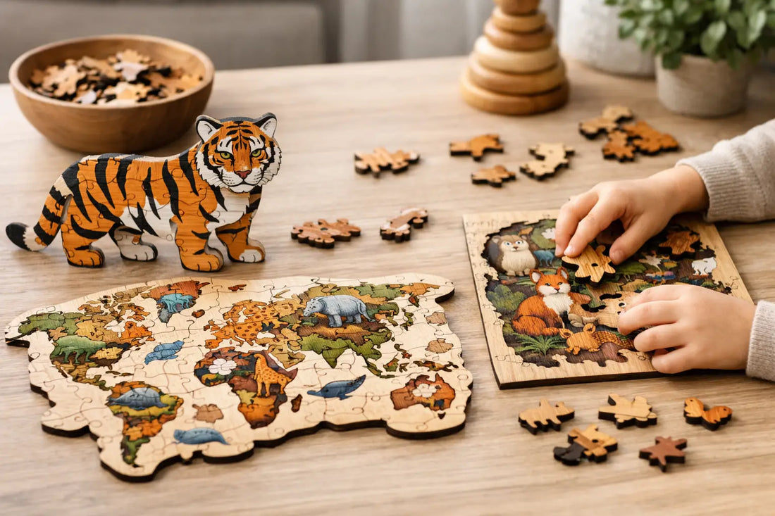 Jak vybrat dřevěné puzzle pro děti