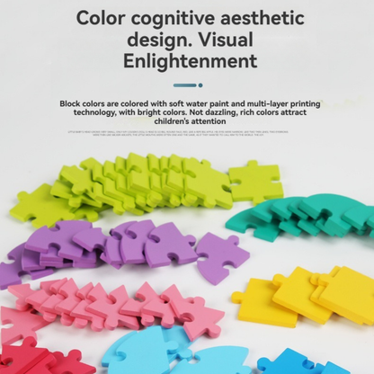 🧩 Drevené logické puzzle pre deti