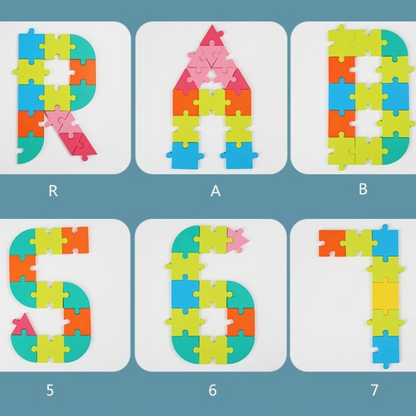 🧩 Drevené logické puzzle pre deti