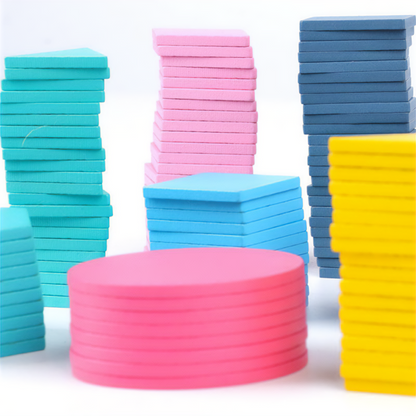 🐾 Sada Drevený Zvířecí &amp; Geometrický Tvarový Puzzle Tangram