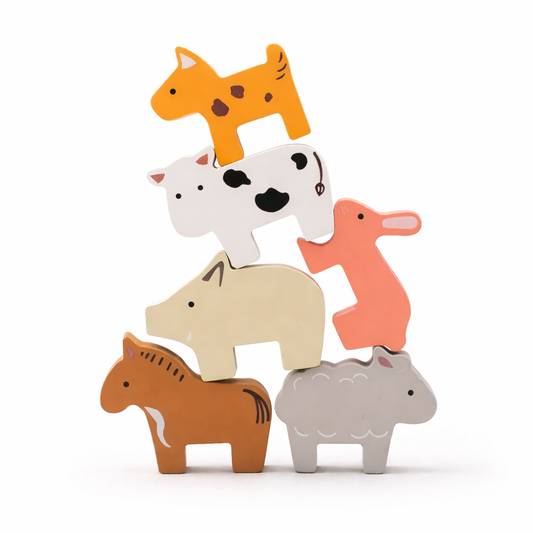 Montessori vláčková sada pro rozvoj motoriky a fantazie