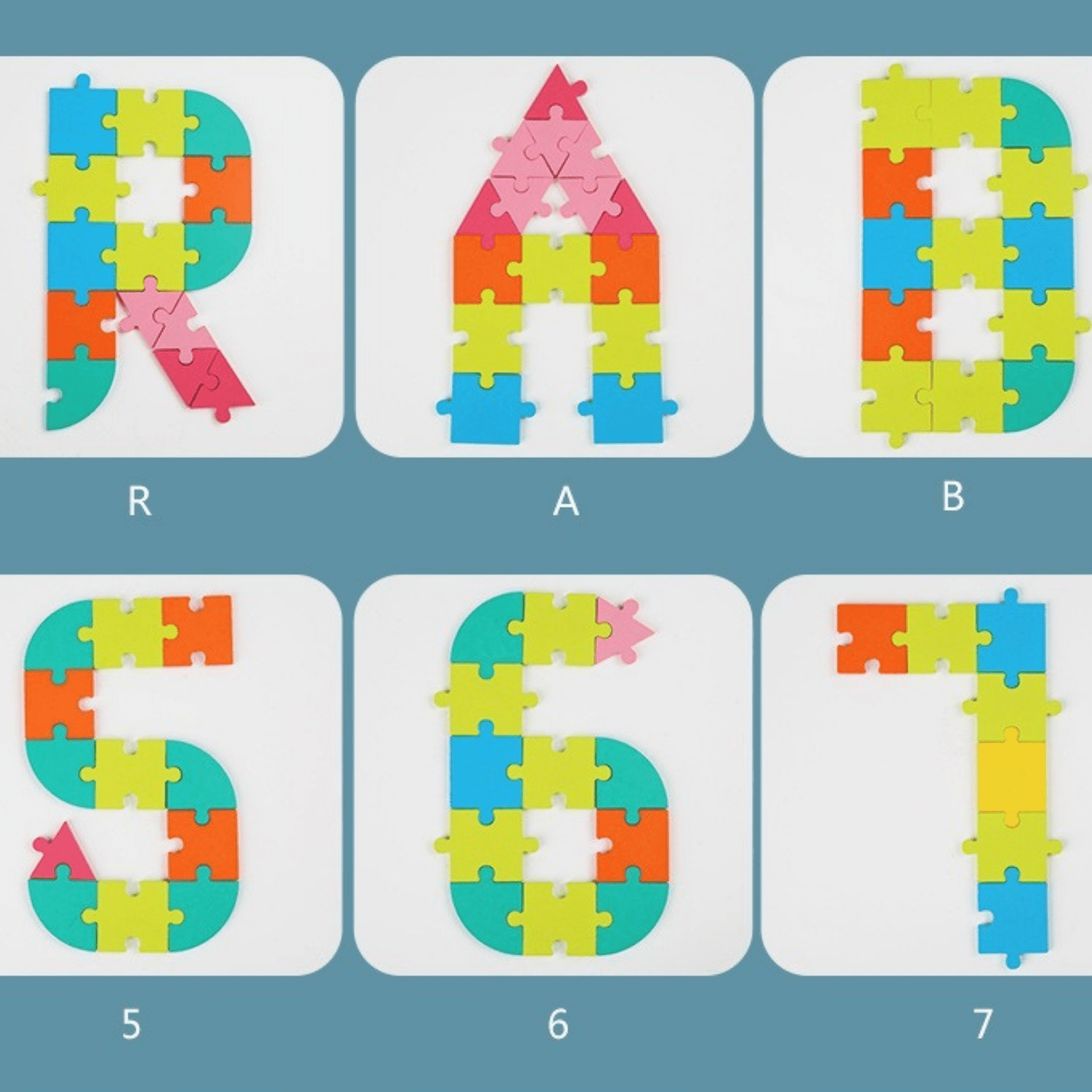 Dřevěné puzzle pro rozvoj logického myšlení a trpělivosti - Hratko - Svět Hraček