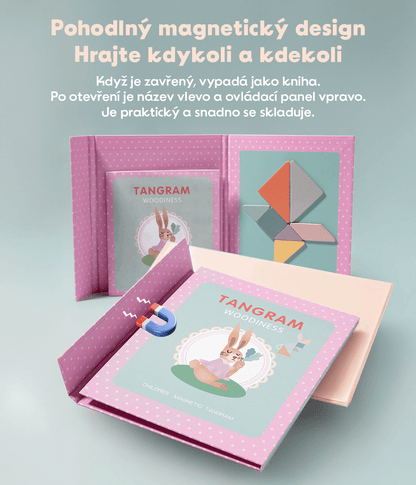 Magnetická logická hra pro rozvoj kreativity a myšlení - Hratko - Svět Hraček