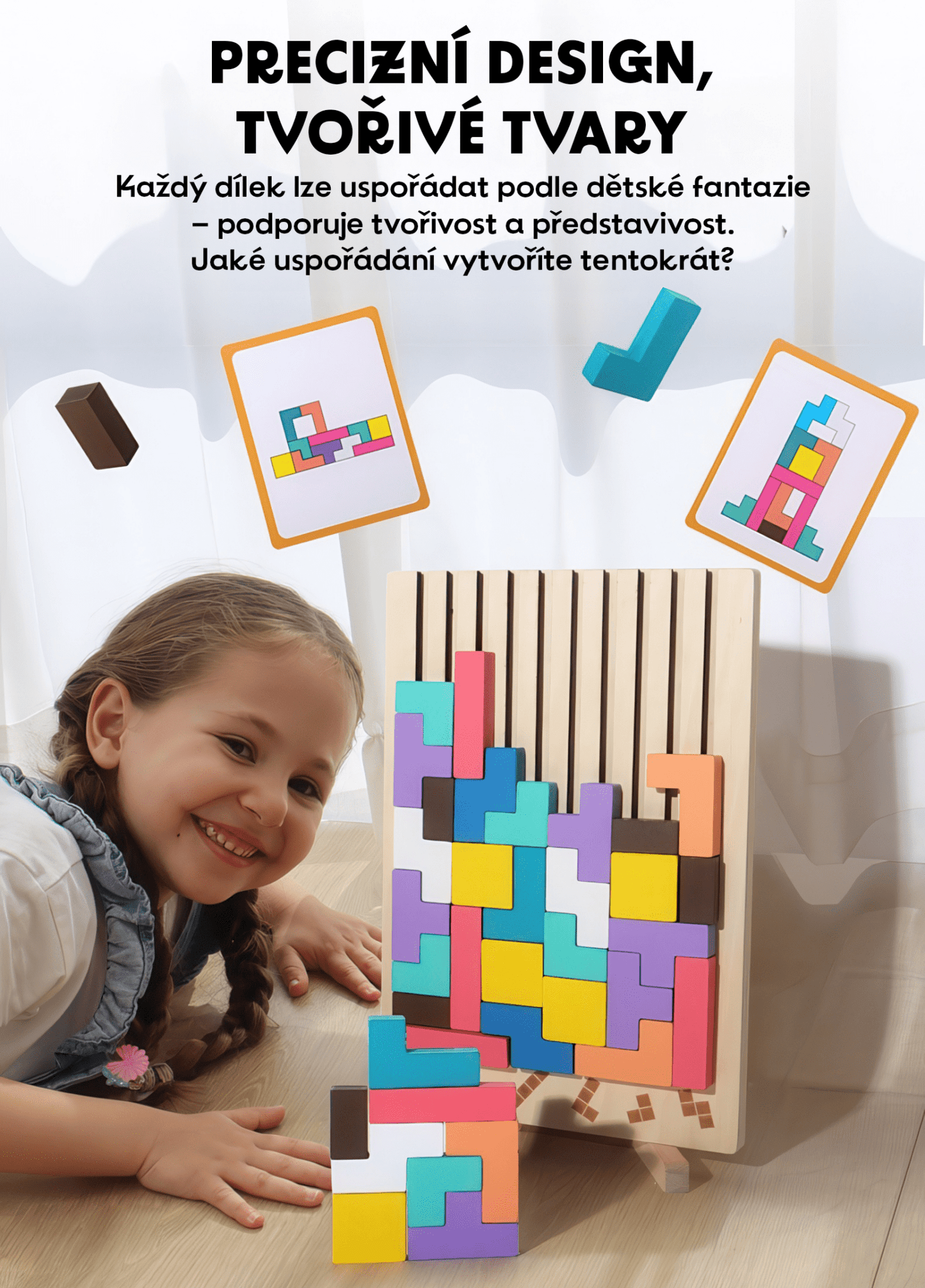 Sada pro rozvoj rovnováhy a logiky – dřevěná hra - Hratko - Svět Hraček