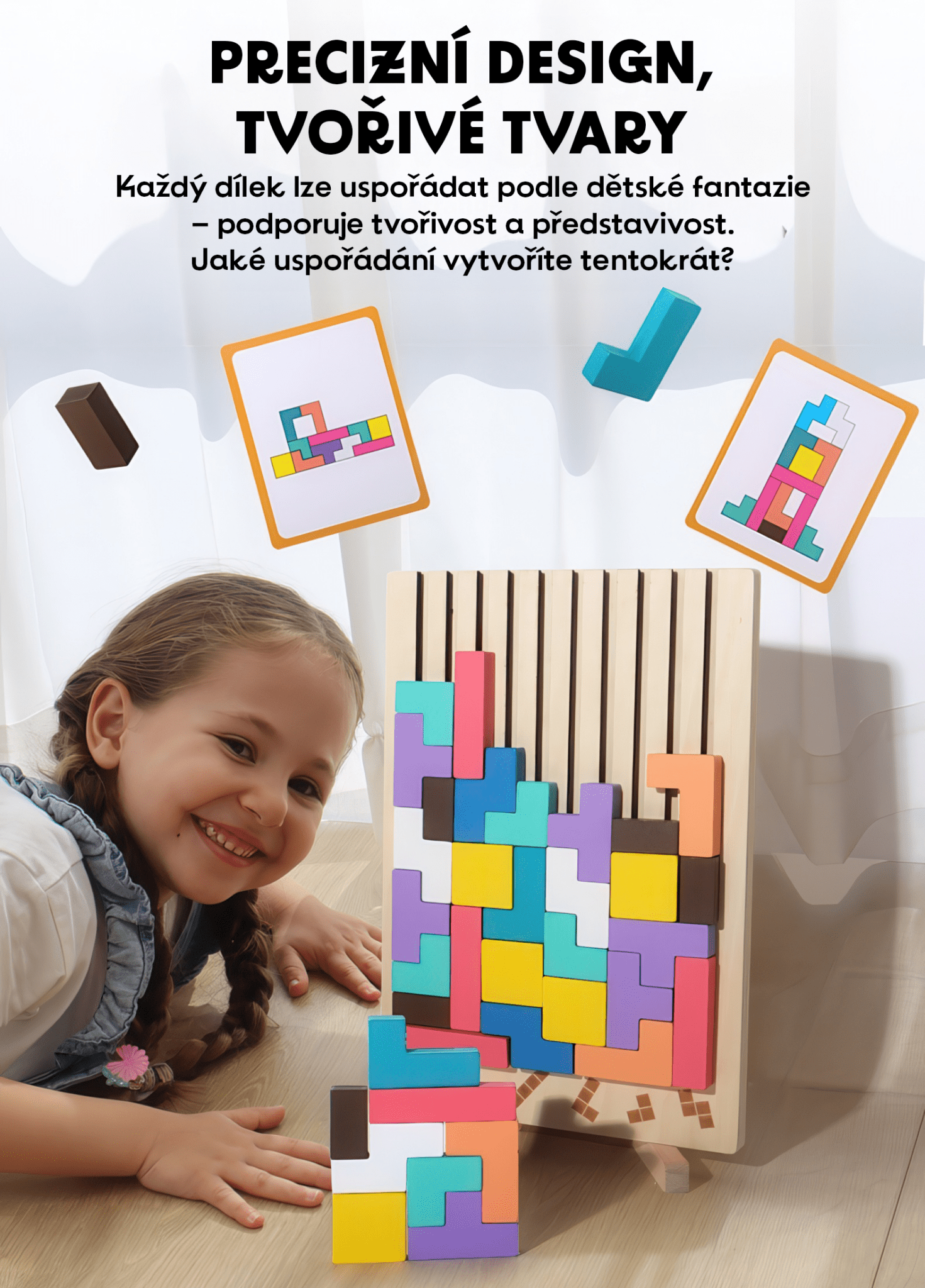 Sada pro rozvoj rovnováhy a logiky – dřevěná hra - Hratko - Svět Hraček